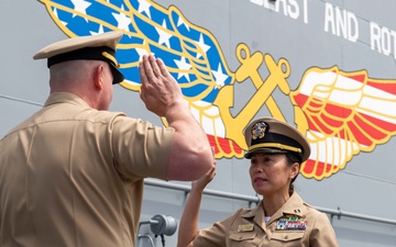 Promotion On Board USS Boxer (LHD 4)
