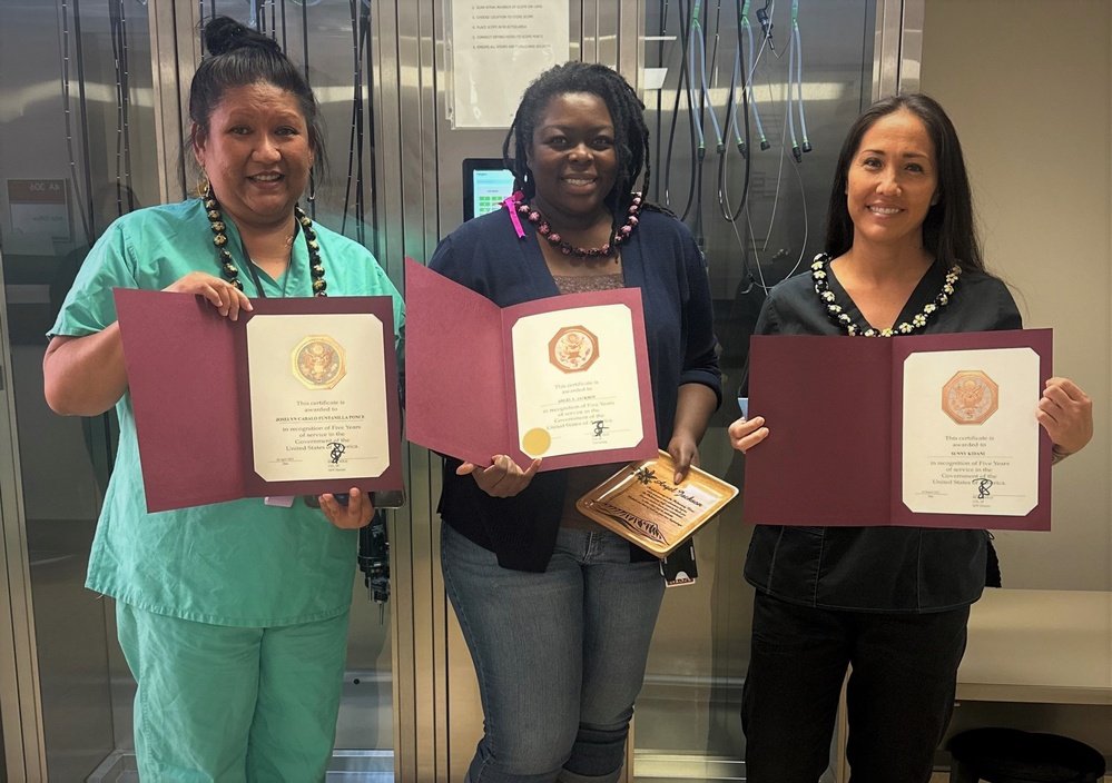 Tripler Army Medical Center Pulmonary Clinic staff
