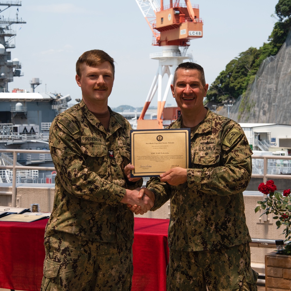 Navy-Marine Corps Relief Society Recognition Ceremony