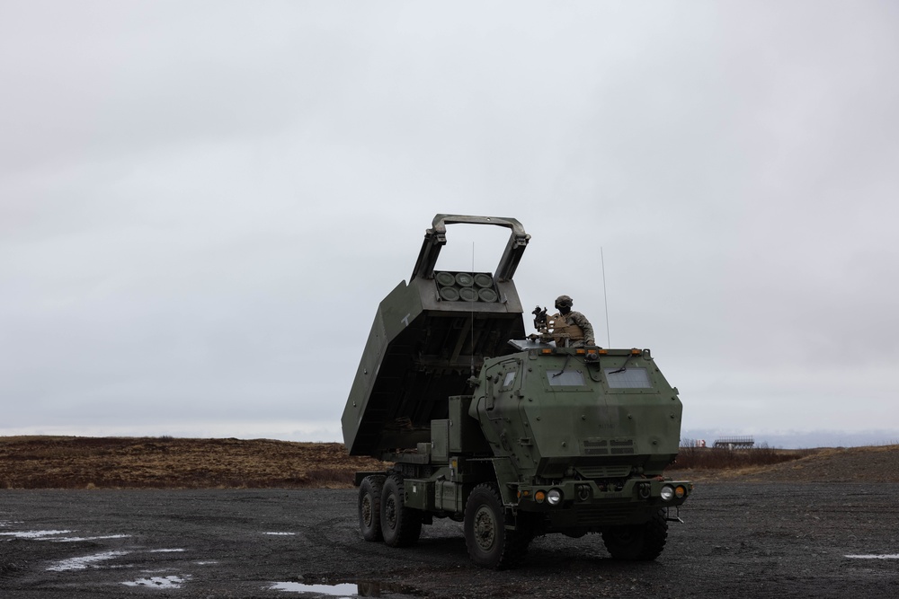 5th Battalion, 11th Marines rehearses HIMARS employment during Arctic Edge 23