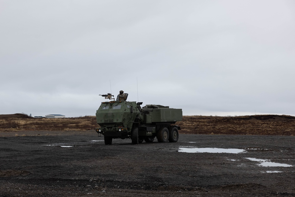 5th Battalion, 11th Marines rehearses HIMARS employment during Arctic Edge 23