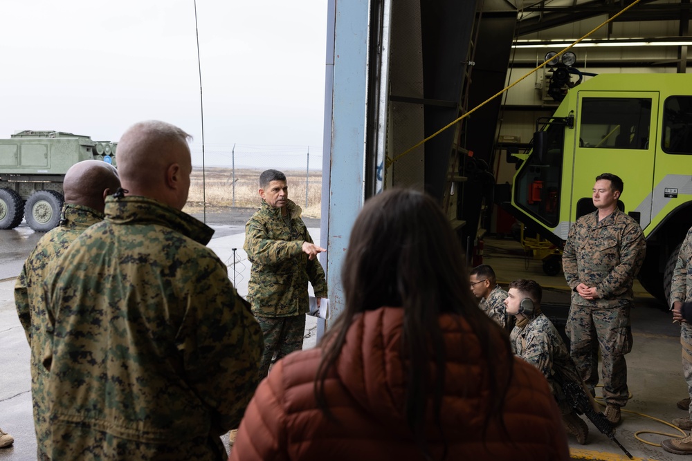 5th Battalion, 11th Marines rehearses HIMARS employment during Arctic Edge 23