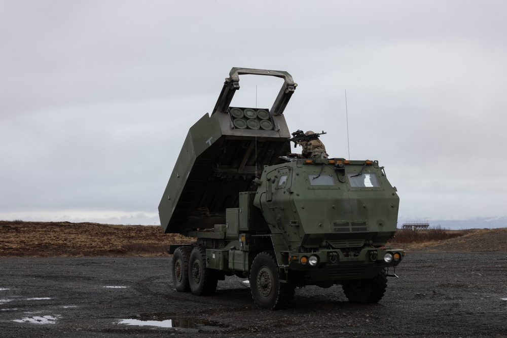 5th Battalion, 11th Marines rehearses HIMARS employment during Arctic Edge 23