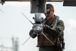 Fighting Falcons, FA-50s fly during Cope Thunder