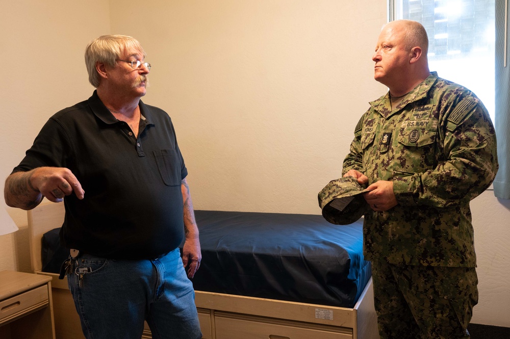 MCPON Honea Visits Naval Air Station Lemoore