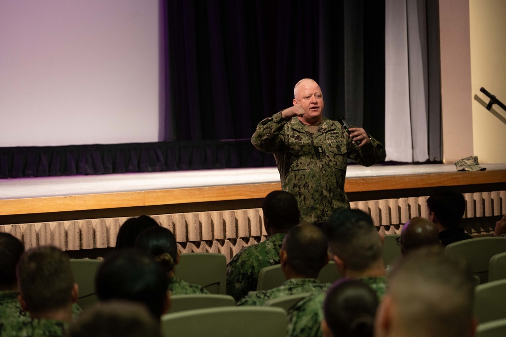 MCPON Honea Visits Naval Air Station Lemoore