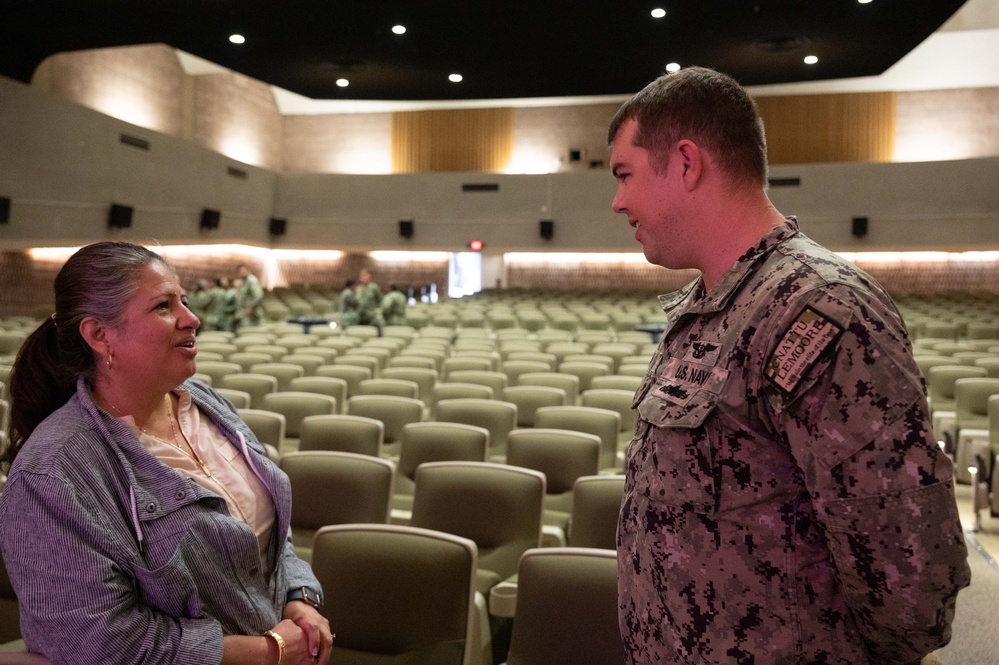 MCPON Honea Visits Naval Air Station Lemoore