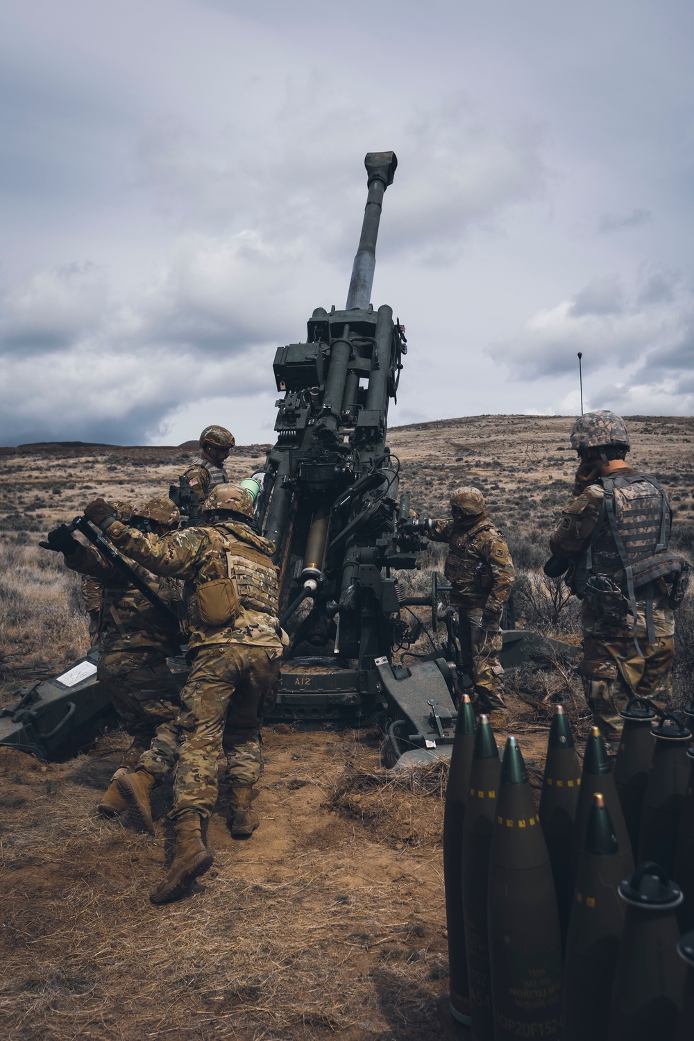 Fires in the Field: Washington National Guard field artillery company completes live fire exercise