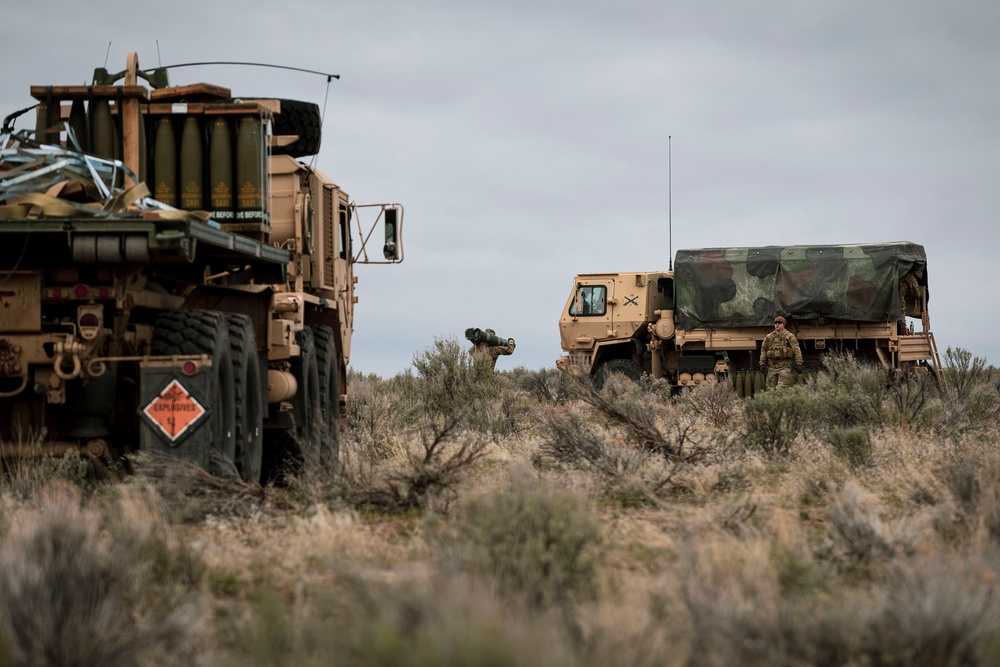 Fires in the Field: Washington National Guard field artillery company complete Table VI cert.