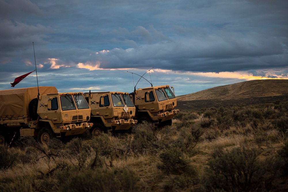 Fires in the Field: Washington National Guard field artillery company conducts live fire exercise