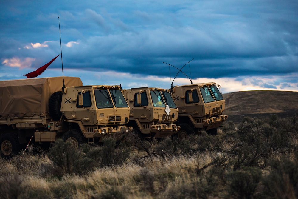 Fires in the Field: Washington National Guard field artillery company complete Table VI cert.