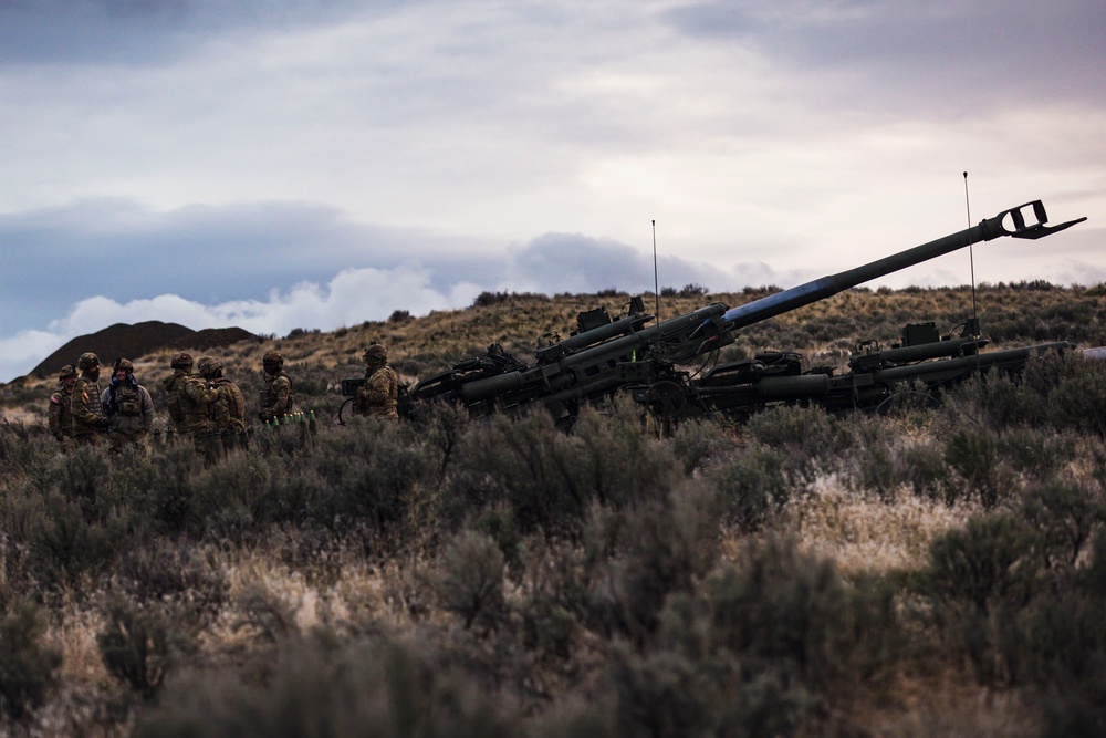 Fires in the Field: Washington National Guard field artillery company completes live fire exercise