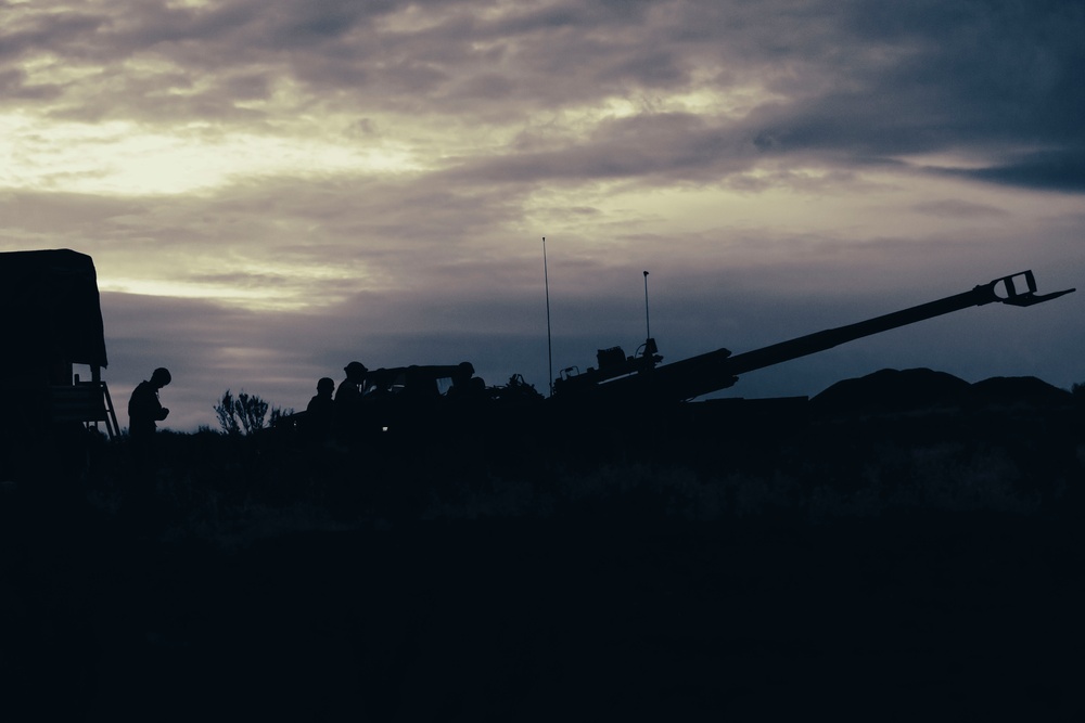 Fires in the Field: Washington National Guard field artillery company conducts live fire exercise