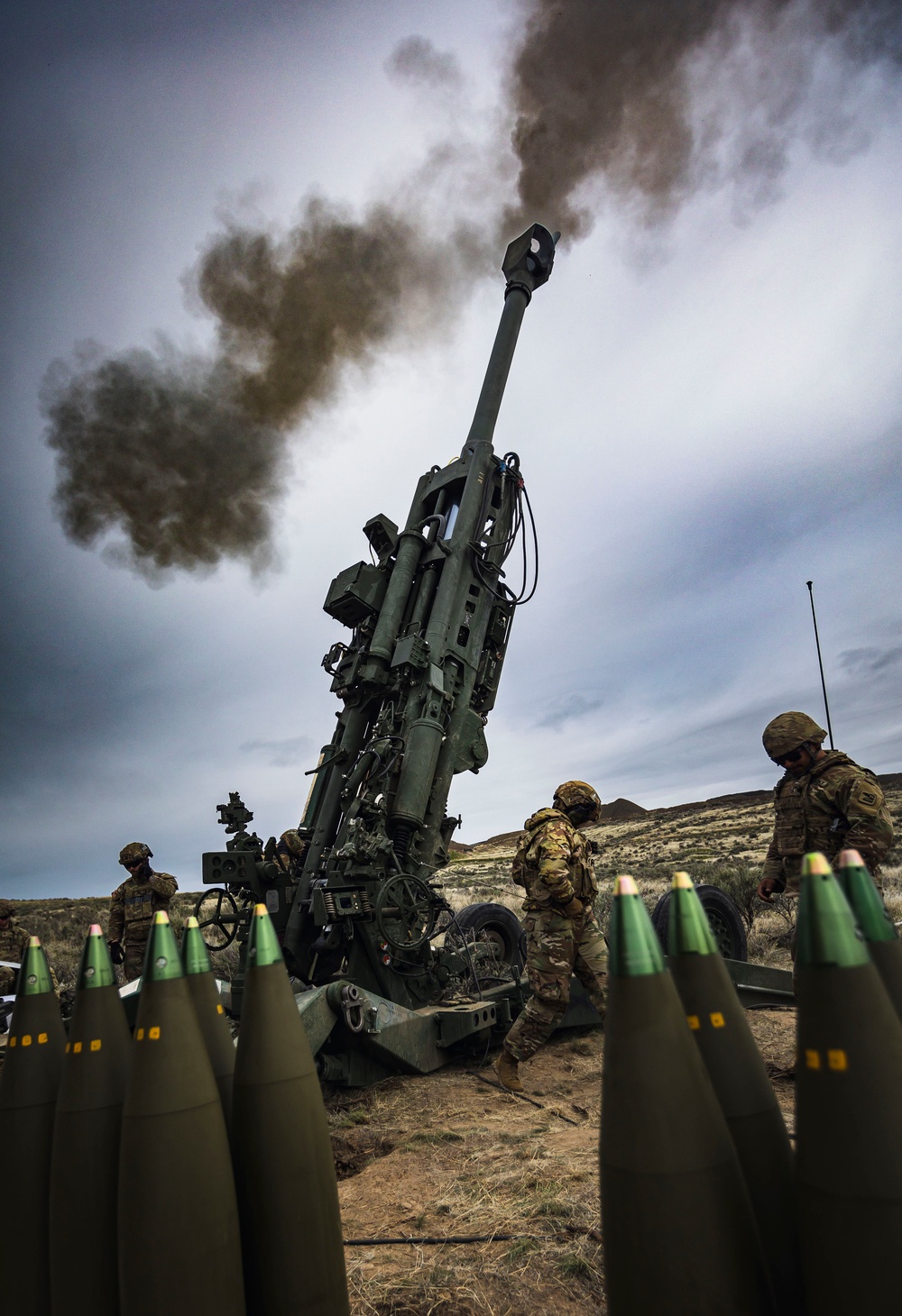 Fires in the Field: Washington National Guard field artillery company completes live fire exercise