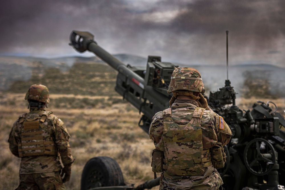 Fires in the Field: Washington National Guard field artillery company completes live fire exercise