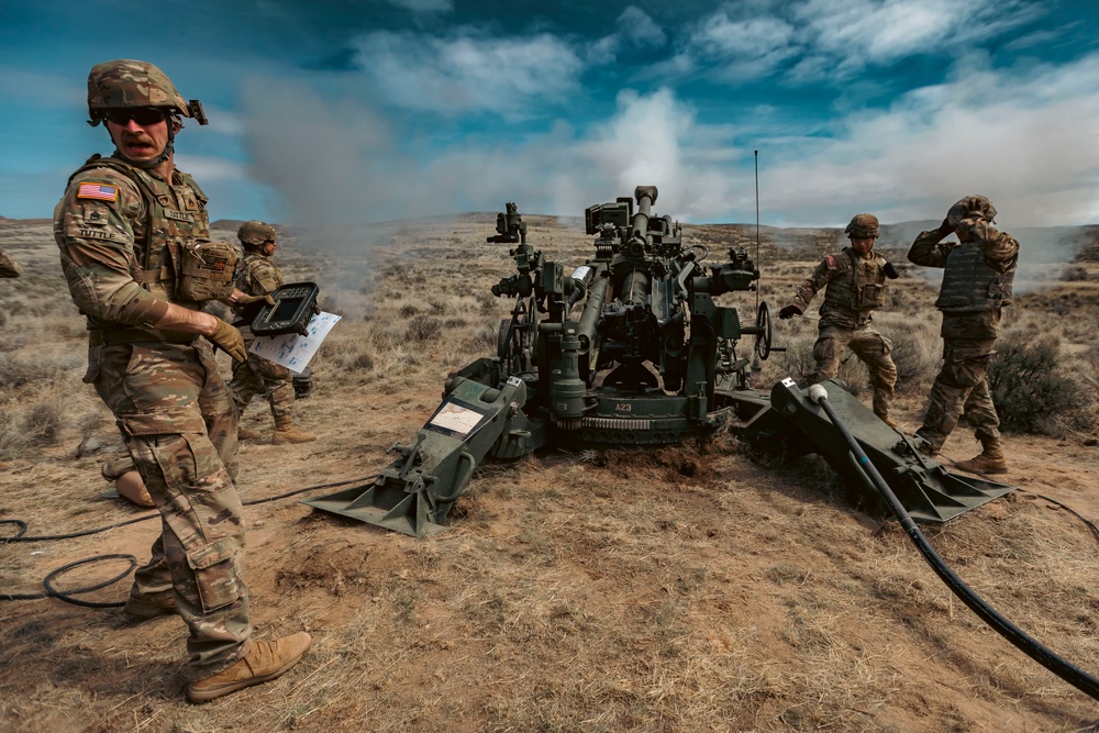 Fires in the Field: Washington National Guard field artillery company completes live fire exercise