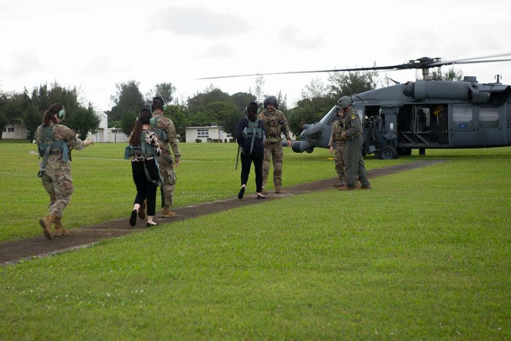 Assistant Secretary of the Air Force visits Kadena Air Base