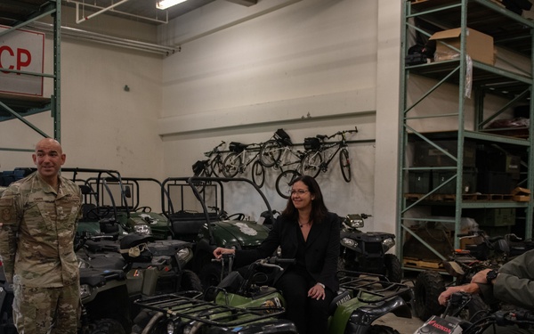 Assistant Secretary of the Air Force visits Kadena Air Base