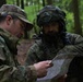 U.S and Solvak Soldier Plan for Mission