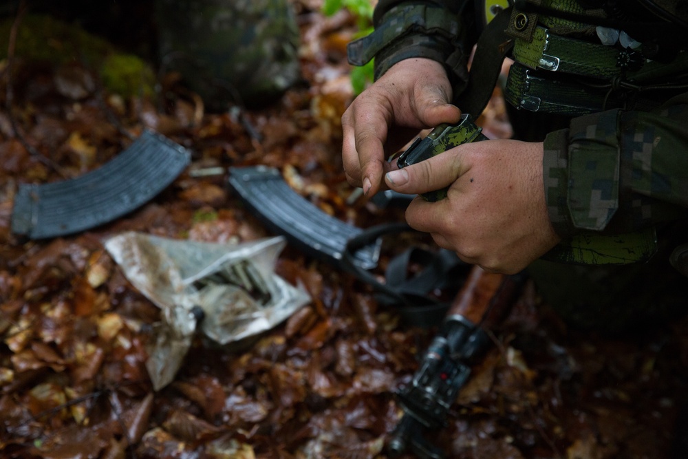 Slovak Soldier Prepares for Mission