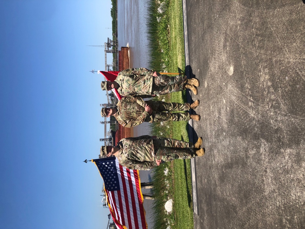Capt. John Kelly’s promotion ceremony from the New Orleans District office