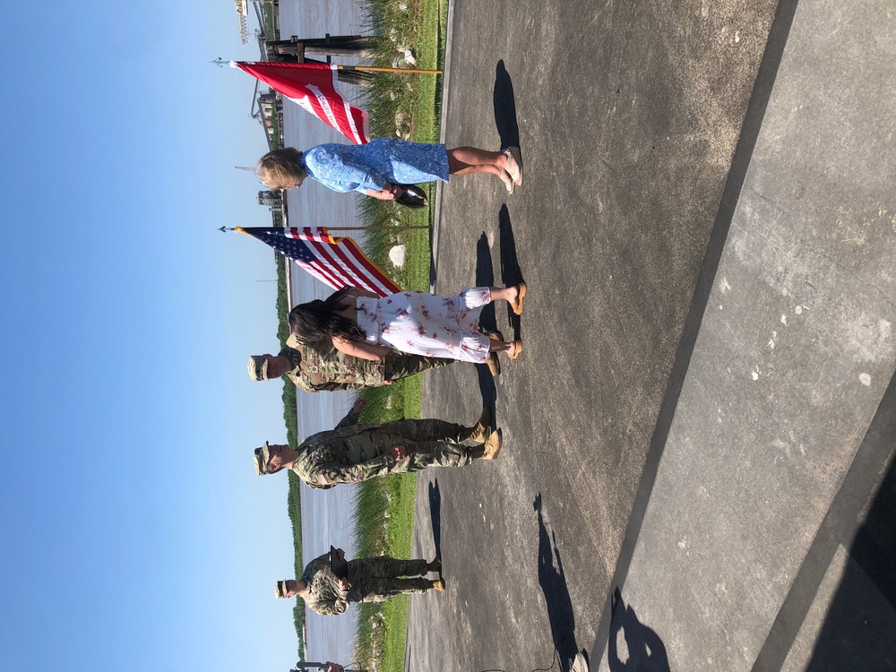 Capt. John Kelly’s promotion ceremony from the New Orleans District office