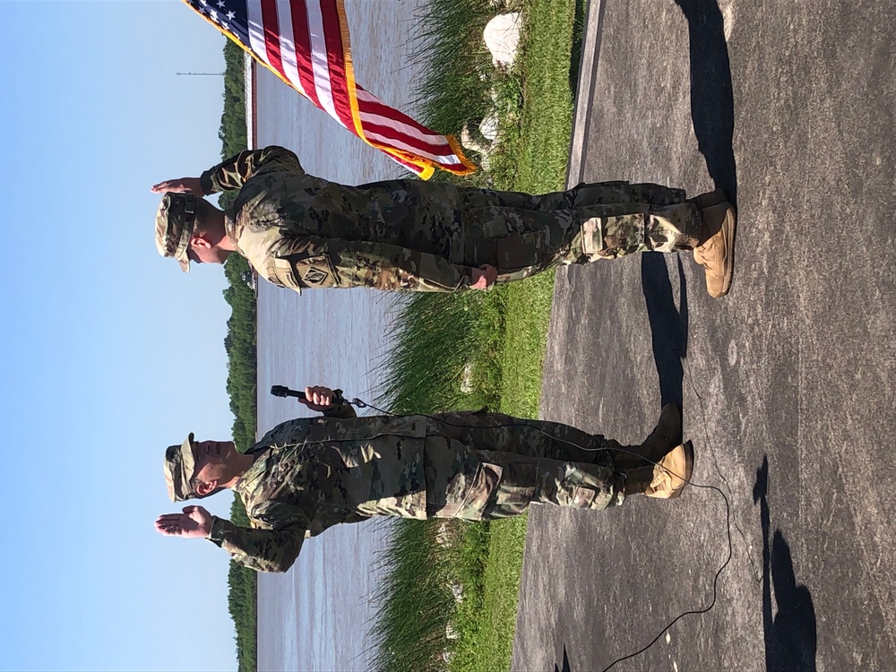 Capt. John Kelly’s promotion ceremony from the New Orleans District office