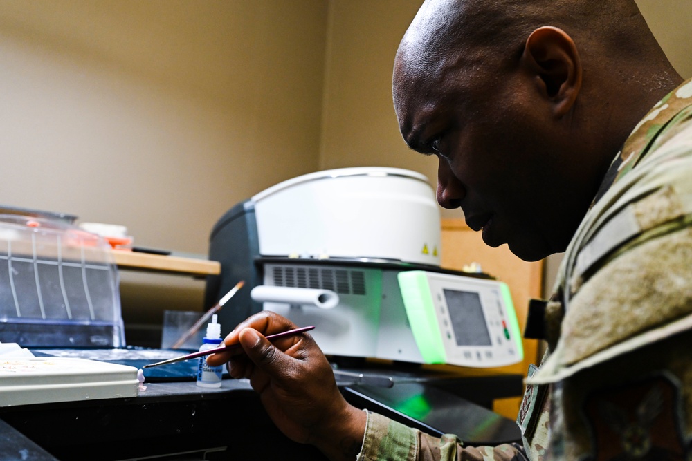 Chief Master Sgt. Ronnie J. Woods tours Barksdale