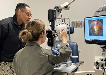 Ensuring Sight for Flight at Naval Health Clinic Oak Harbor
