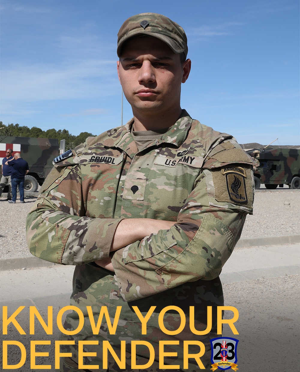 DVIDS - Images - Know Your Defender - Spc. Collin Gruidl