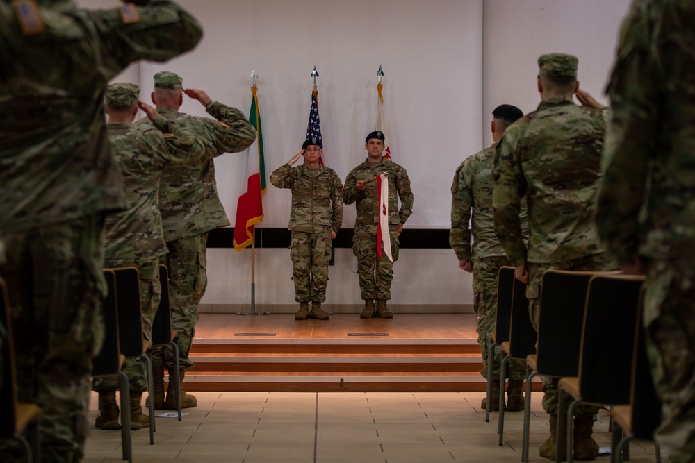 SETAF-AF Intelligence and Sustainment Company holds Change of Command Ceremony