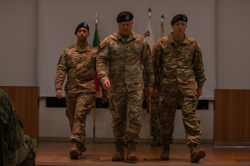 SETAF-AF Intelligence and Sustainment Company holds Change of Command Ceremony