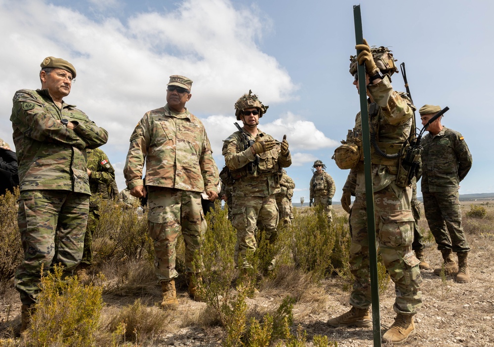 Gen. Darryl Williams visits U.S. Army Soldiers participating in Swift Response 23