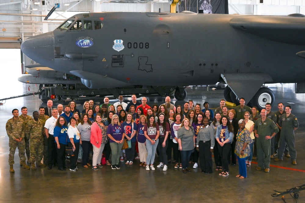 Barksdale Air Force Base, local educators unite to inspire next generation