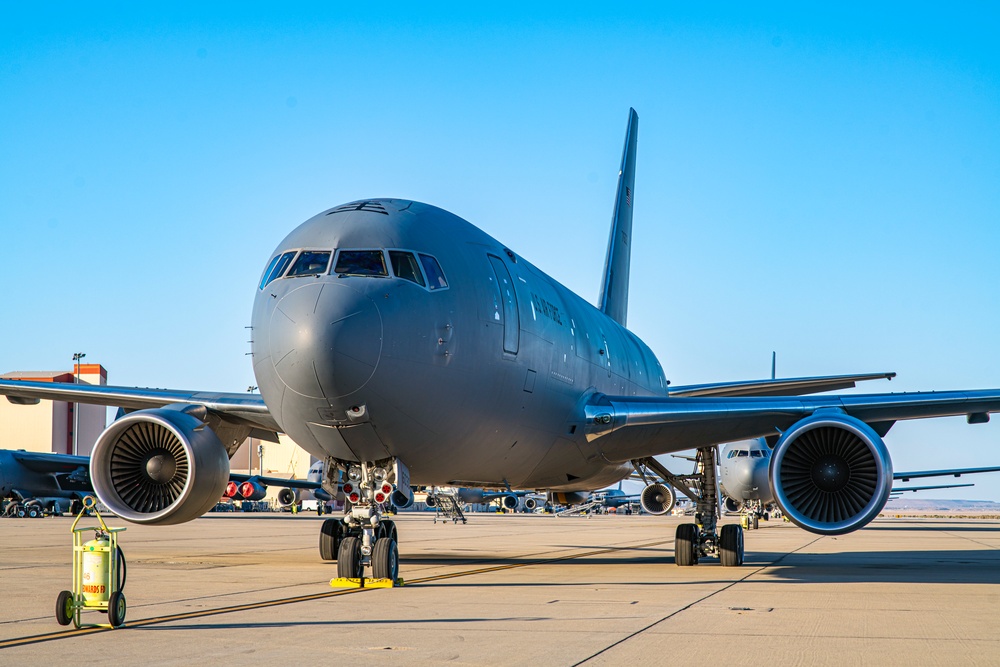 Edwards receives relocated KC-46s