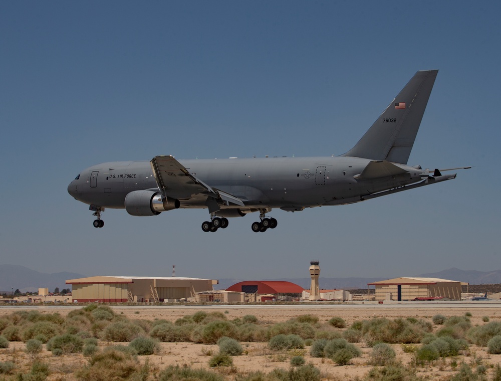 Edwards receives relocated KC-46s