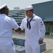 Naval Museum hosts a re-enlistment ceremony