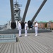 Naval Museum hosts a re-enlistment ceremony