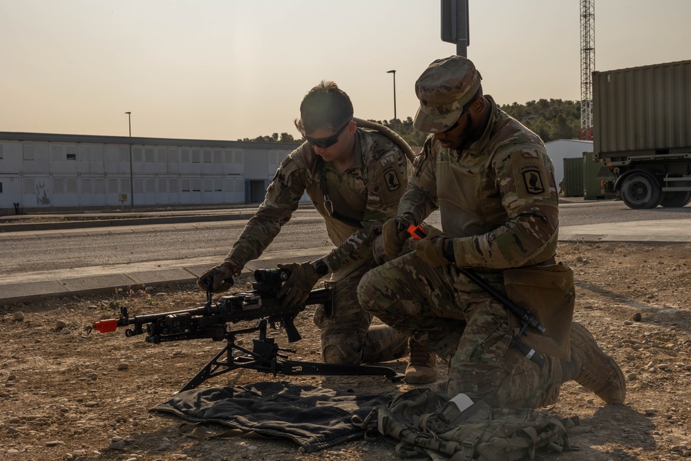 U.S. Army Soldiers Prepare for Live-Fire Training Exercise During Swift Response 23