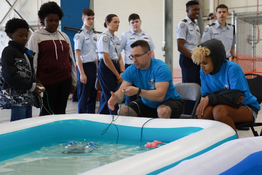 MARMC’s STEM Team Participates at Joint Base Langley-Eustis’s “Air Power Over Hampton Roads” Event