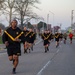 CSM Raby conducts PT with junior enlisted Soldiers