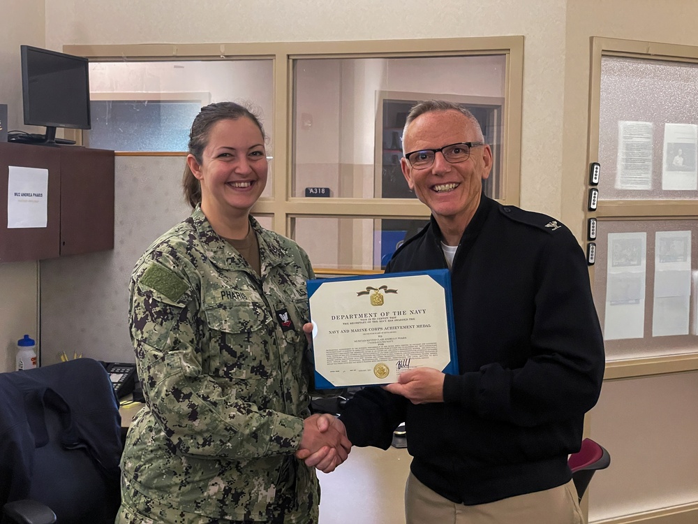 Sailor receives commendation