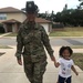 US Army MSG Ana Joachin and child