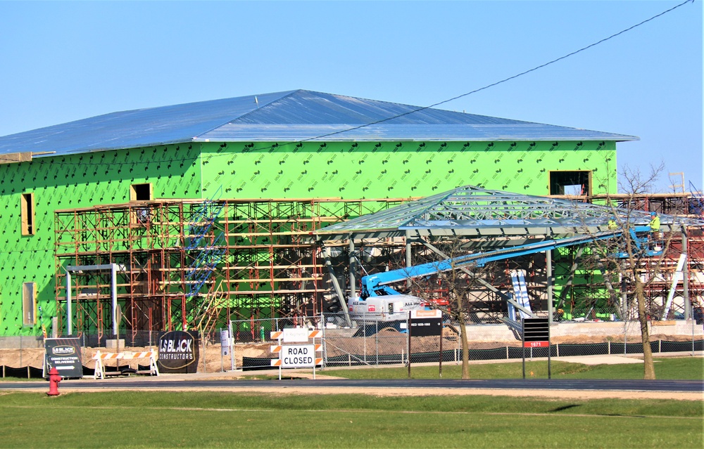 April 2023 construction operations of $11.96 million transient training brigade headquarters at Fort McCoy