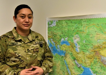Childhood artistry helps Soldier become ASC’s only geospatial engineer