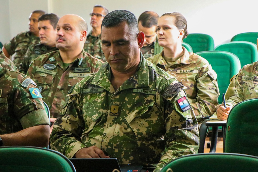 New York National Guard participate in Operation Parana planning in Brazil