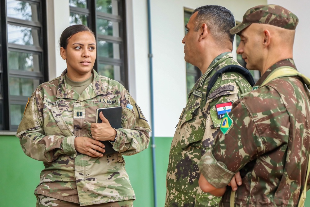 New York National Guard participate in Operation Parana planning in Brazil