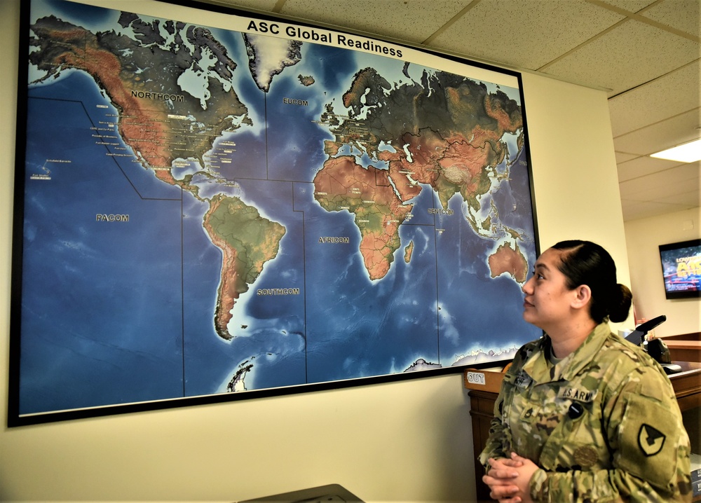 Childhood artistry helps Soldier become ASC’s only geospatial engineer