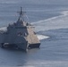 USS Canberra Heads To Sea