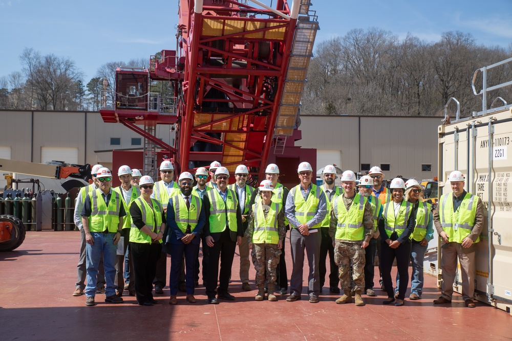 ASA CW Conner and MG Holland Visit Mississippi River Project Office
